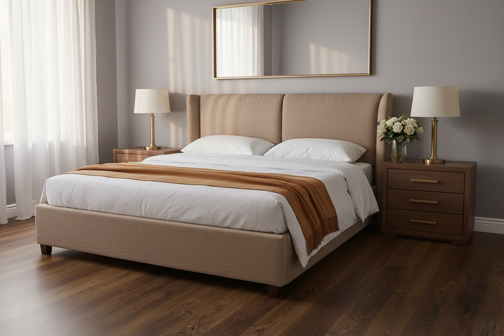 Oak Gunstock Bedroom