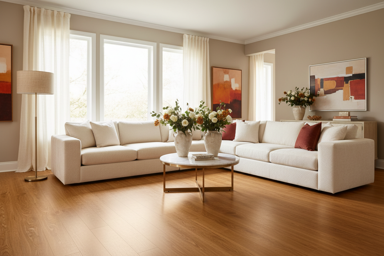 Red Oak Living Room