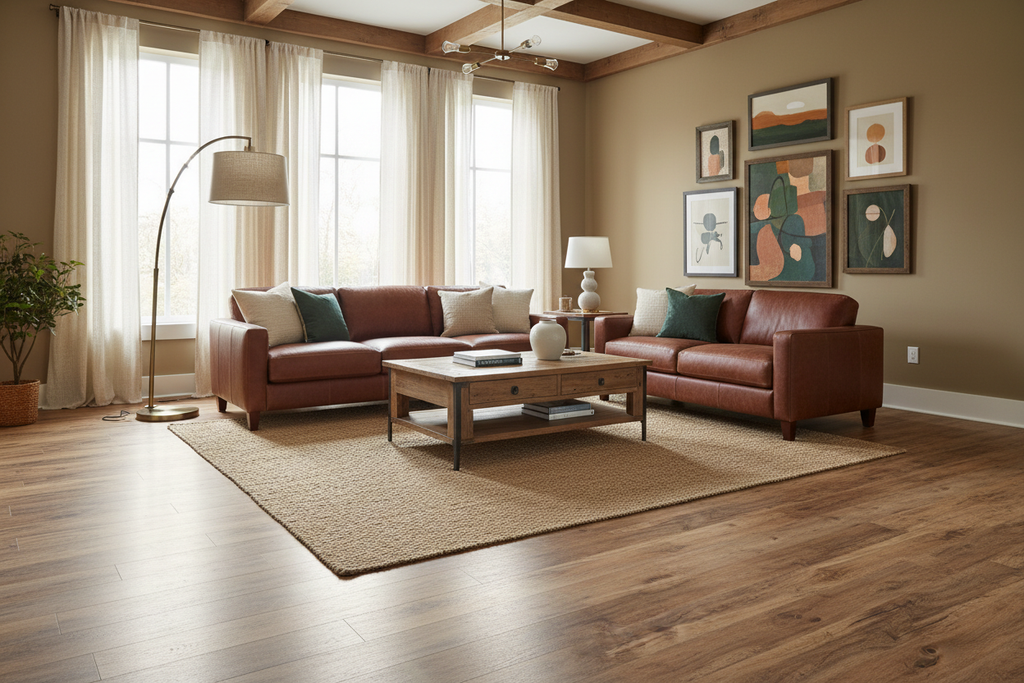 Tennessee River Hickory Living Room